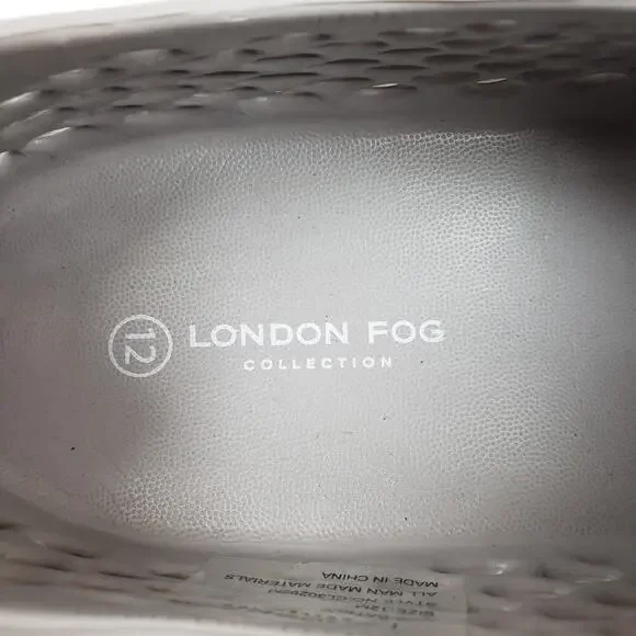 London Fog Bately Mens Size 12 Grey Slip On Casual Water Loafer Shoes LFM-Bately - Picture 10 of 11